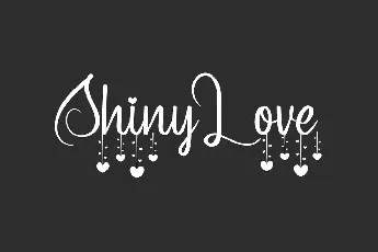 Shiny Love Demo font