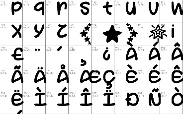 Your Star font