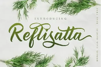 Reflisatta Script font