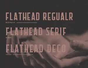 Flathead Typeface font