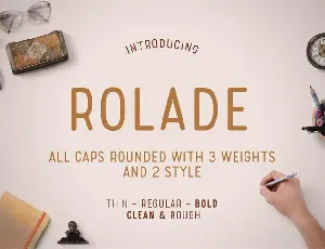 Rolade font