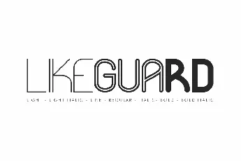 Likeguard Demo font