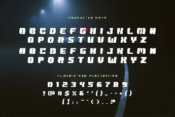 MAXDRIVE font