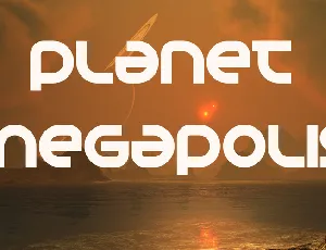 Planet Megapolis font