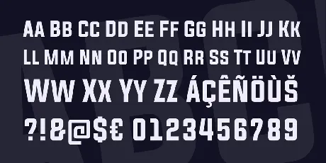 Evogria font