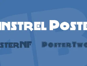 Minstrel Poster font