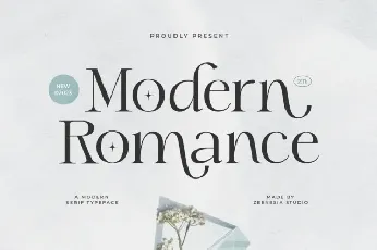 Modern Romance font