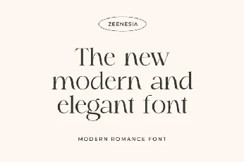 Modern Romance font