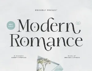 Modern Romance font