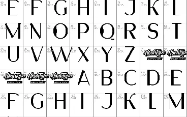 GlenwoodDemo font