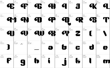 Rille font