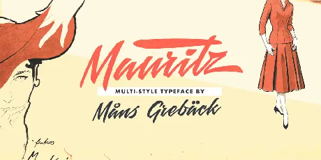 Mauritz PERSONAL USE font