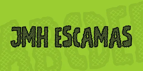 JMH Escamas font