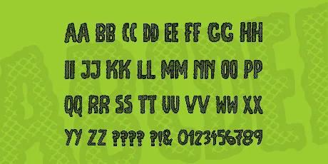 JMH Escamas font