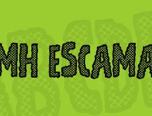 JMH Escamas font