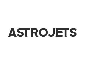 Astrojets font