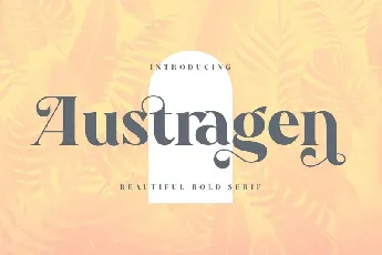 Austragen font