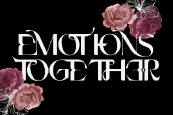 Emotions Together font