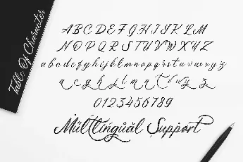 Maryatha Script font