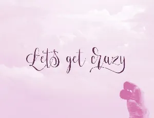 Lets Get Crazy Duo font