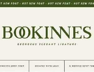 Bookinnes font