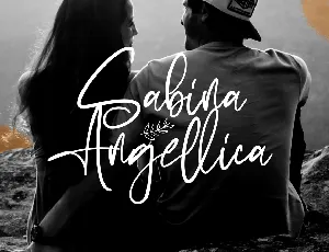Sabina Angellica font