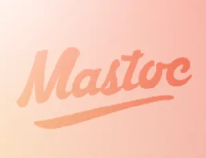 Mastoc Personal Use Only font