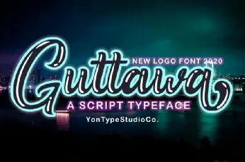 Guttawa Script font