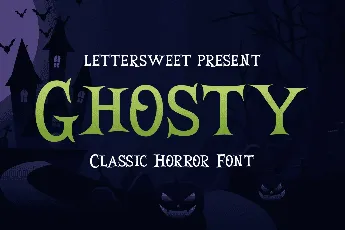 Ghosty FREE font