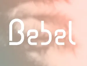 Bebel font