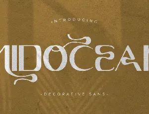 Midocean font