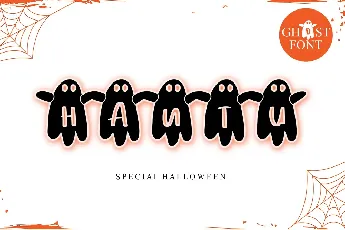 Hantu - Personal Use font