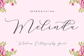 Melinda Script font