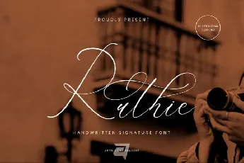 Ruthie font