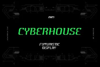 Cyberhouse font