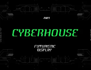 Cyberhouse font