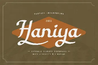 Haniya font