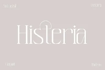 Histeria font