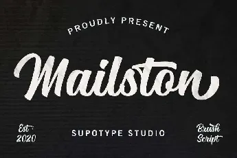 Mailston Script font