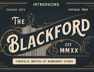 Blackford font