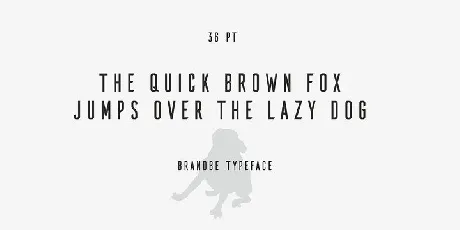 Brandbe Demo font