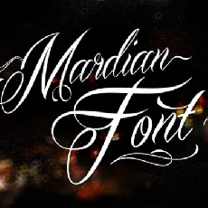 Mardian Demo font