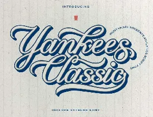 Yankees Classic font