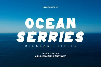 Ocean Series Demo font