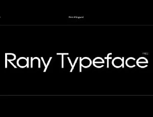 Rany Sans Serif Family font