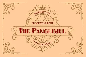 The Panglimul Display font