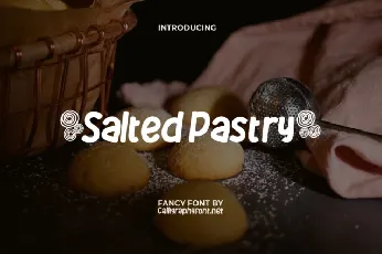 Salted Pastry font