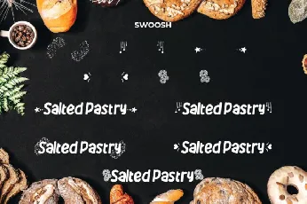 Salted Pastry font