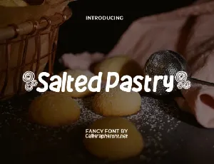 Salted Pastry font