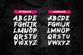 Retro Brush Personal Use Only font